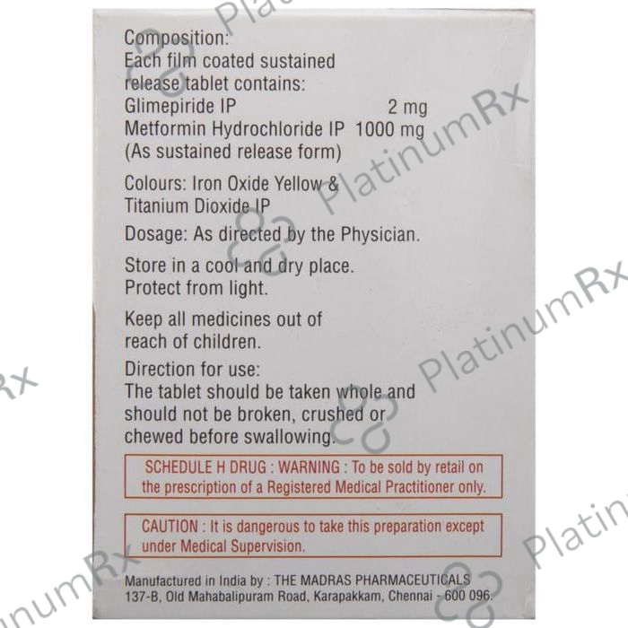 Piotrex 30mg Tablet