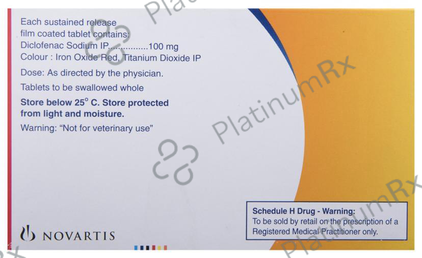 Voveran SR 100mg Tablet 15s