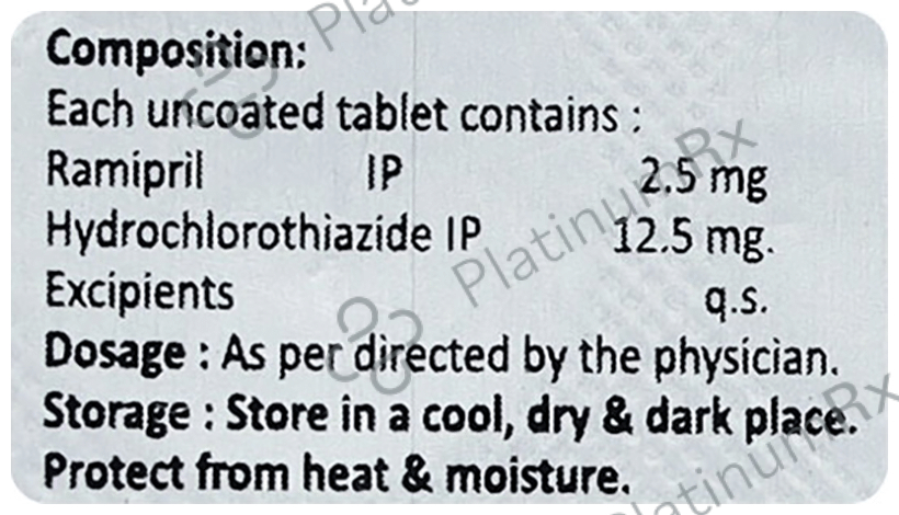 Ramixil H 2.5mg Tablet