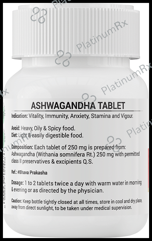 Krishna's Herbal & Ayurveda Ashwagandha Tablet