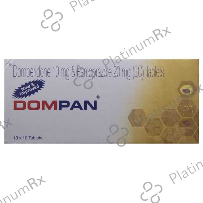 Dompan 10/20mg Tablet 10s (Medley)