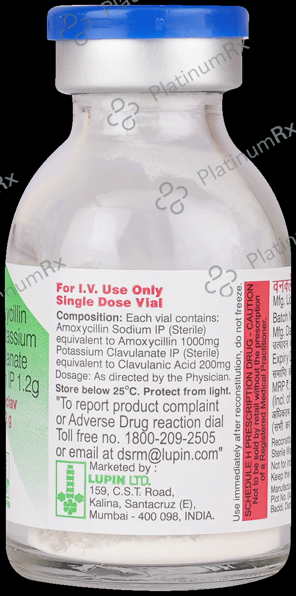 Oneclav 1000 mg/200 mg Injection