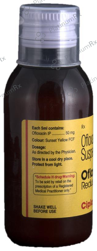 Oflox 50mg Suspension 60ml