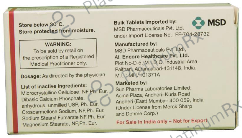Istavel 100mg Tablet 7 Tablet