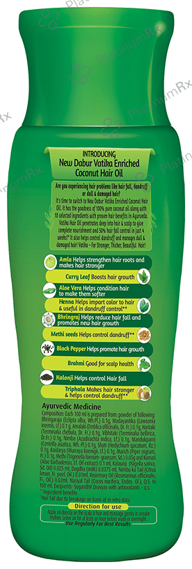 Dabur Vatika Enriched Coconut Hair Oil
