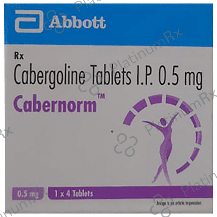 Cabernorm 0.5mg Tablet