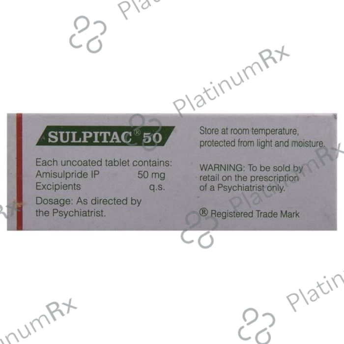 Sulpitac 50mg Tablet 10s