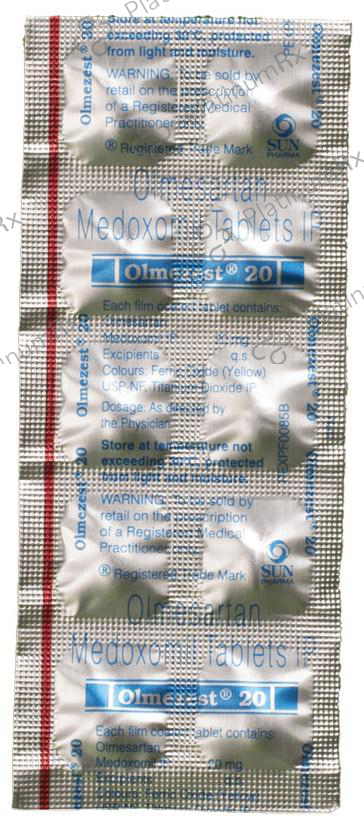 Olmezest 20mg Tablet 10s