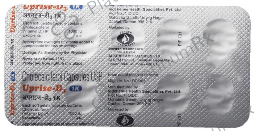 Uprise-D3 1k Capsule 10 Capsule