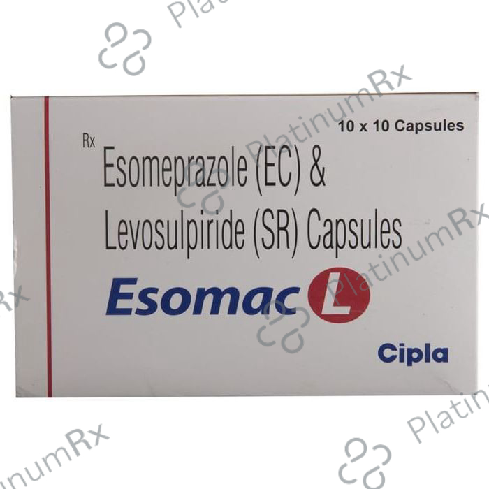 Esomac L 40/75mg Capsule SR 10s