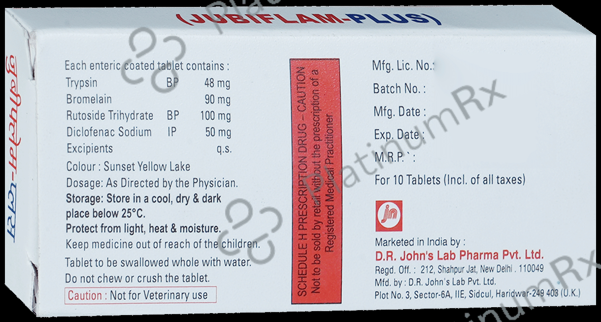 Jubiflam Plus Tablet