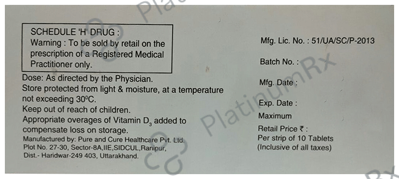 Lipicure-D 20 Tablet