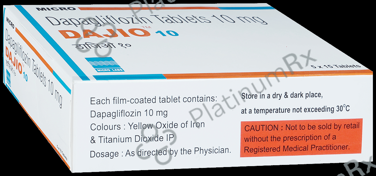 Dajio 10mg Tablet 15s