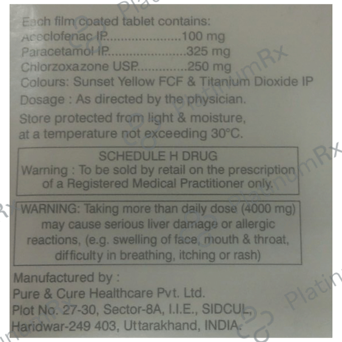 Acemiz MR 100/250/325mg Tablet 10s