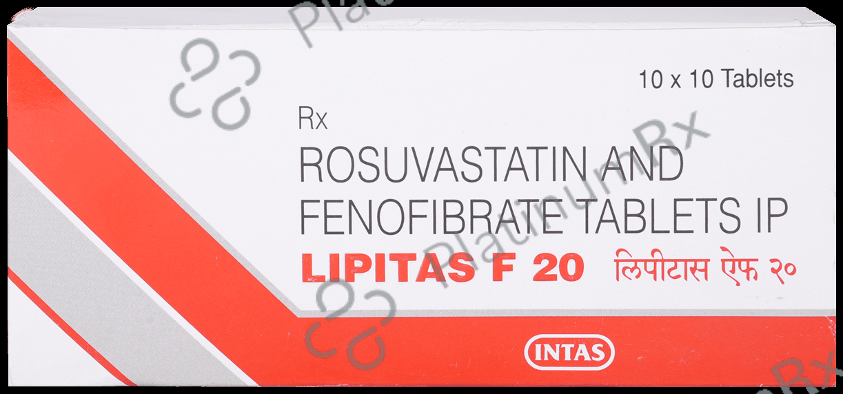 Lipitas F 160/20mg Tablet 10s