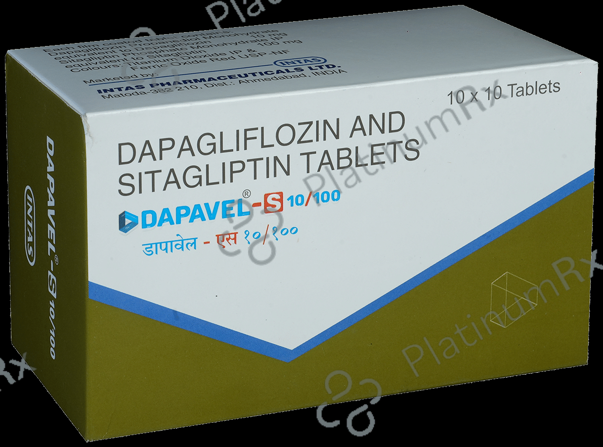 Dapavel S 10/100mg Tablet 10s