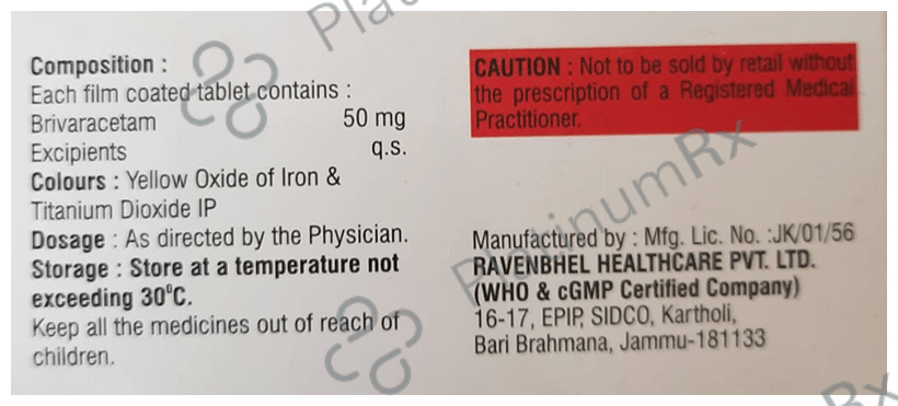Brivafix 50 Tablet