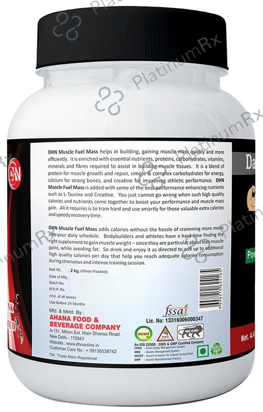 Daily Health Nutrition Muscle Fuel Mass 2 kg