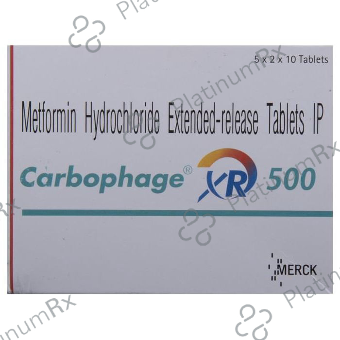 Carbophage XR 500mg Tablet ER 10s