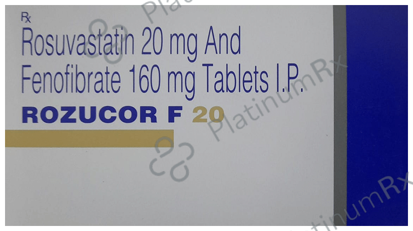 Rozucor F 20 160/20mg Tablet 15s