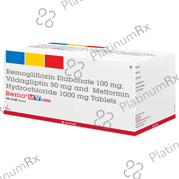 Remo MV 1000/100/50mg Tablet 10s