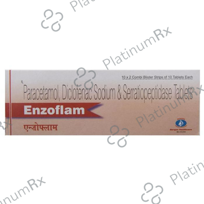 Enzoflam 50/325/15mg Tablet 10s