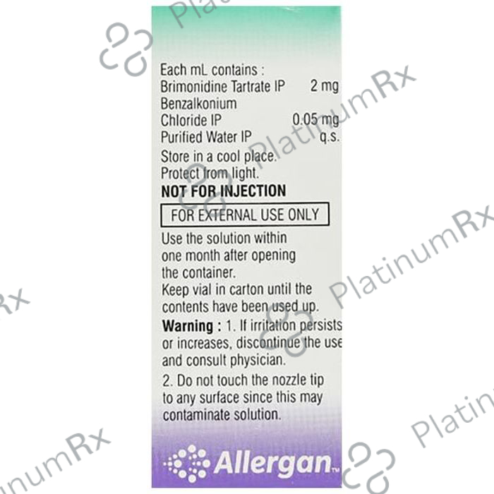 Alphagan 0.2% Eye Drop 5ml