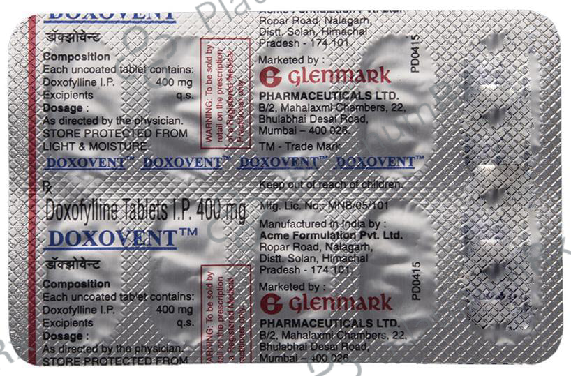 Doxovent 400mg Tablet 10s