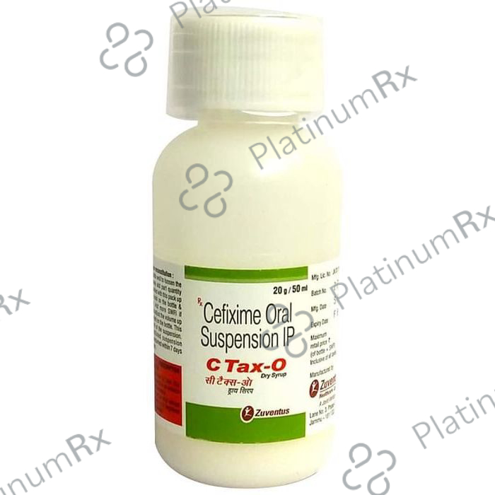C Tax O 50mg Dry Syrup 50ml