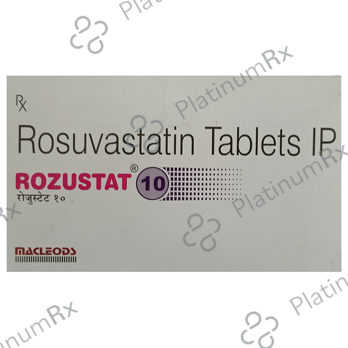 Rozustat 10mg Tablet 15s