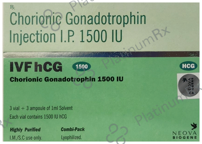 IVFhCG 1500 Injection