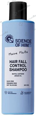 Science Of Him Mave Mate Hair Fall Control Shampoo SLS & Paraben Free