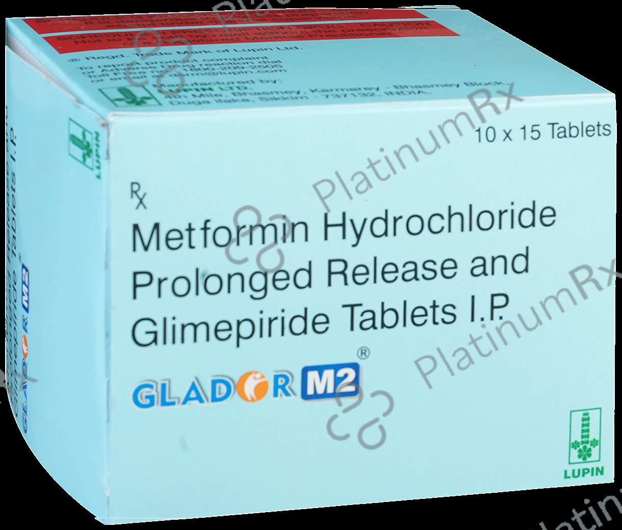 Glador M2 2/500mg Tablet PR 15s
