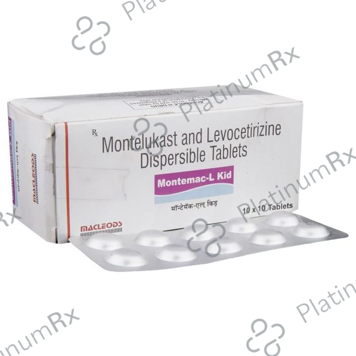 Montemac L Kid 2.5/4mg Tablet DT 10s