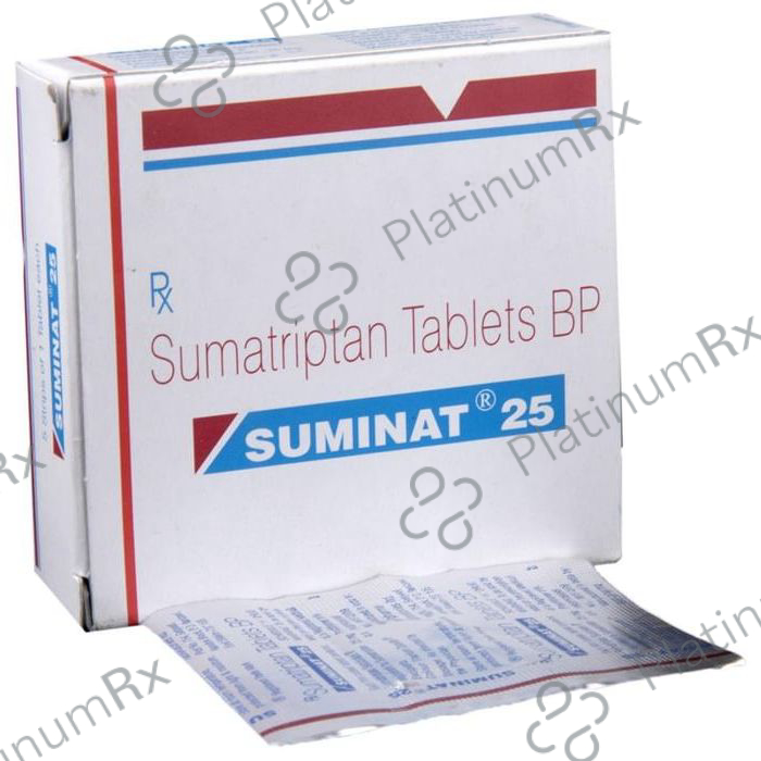 Suminat 25mg Tablet 1s
