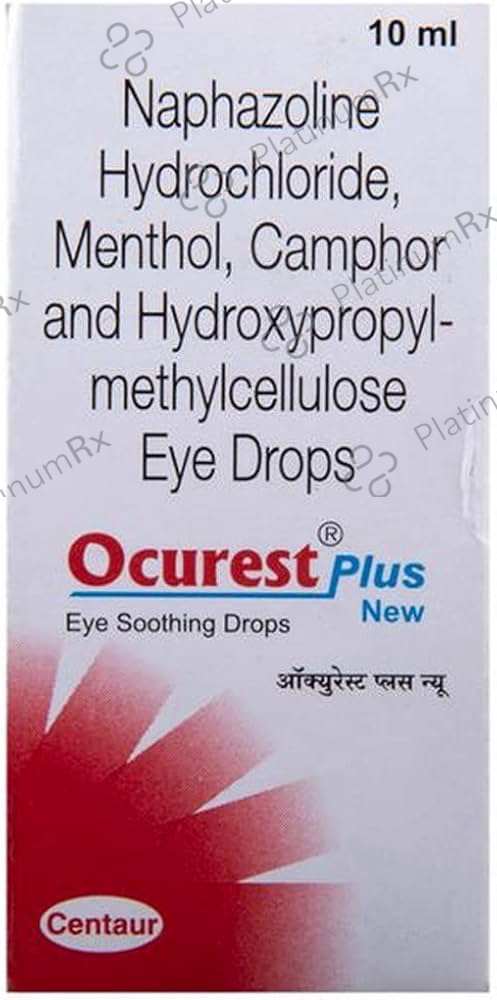 New Ocurest Plus Eye Drop 10ml