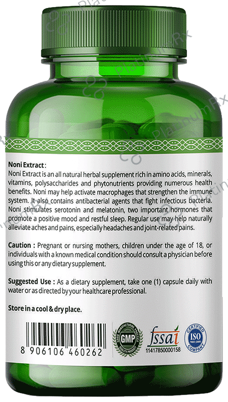 Simply Herbal Noni Extract Vegetarian Capsules