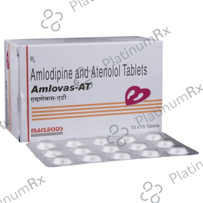 Amlovas AT 5/50mg Tablet 15s