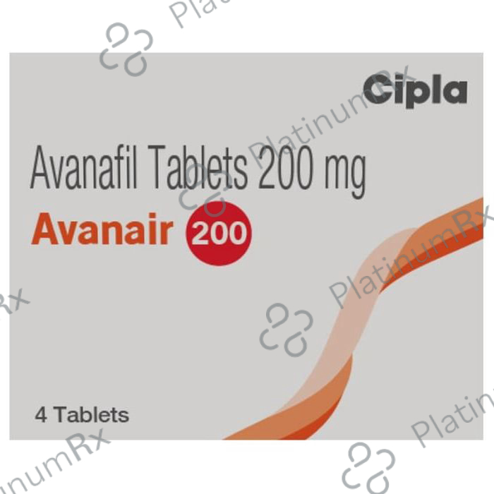 Avanair 200mg Tablet 4s
