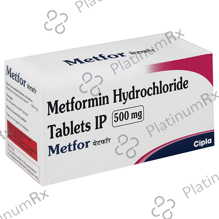 Metfor 500 Tablet 20s
