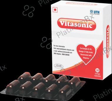 Vitasonic Soft Gelatin Capsule 30 Soft Gelatin Capsule
