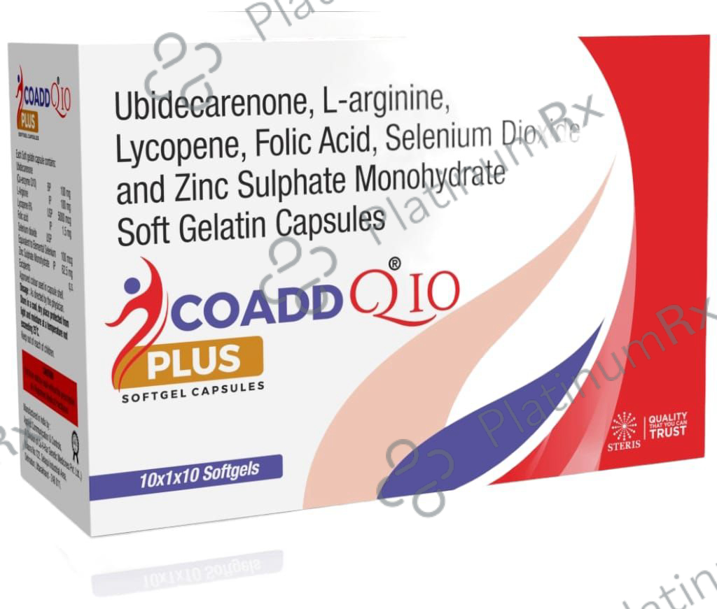 Coadd Q10 Plus Capsule 10s