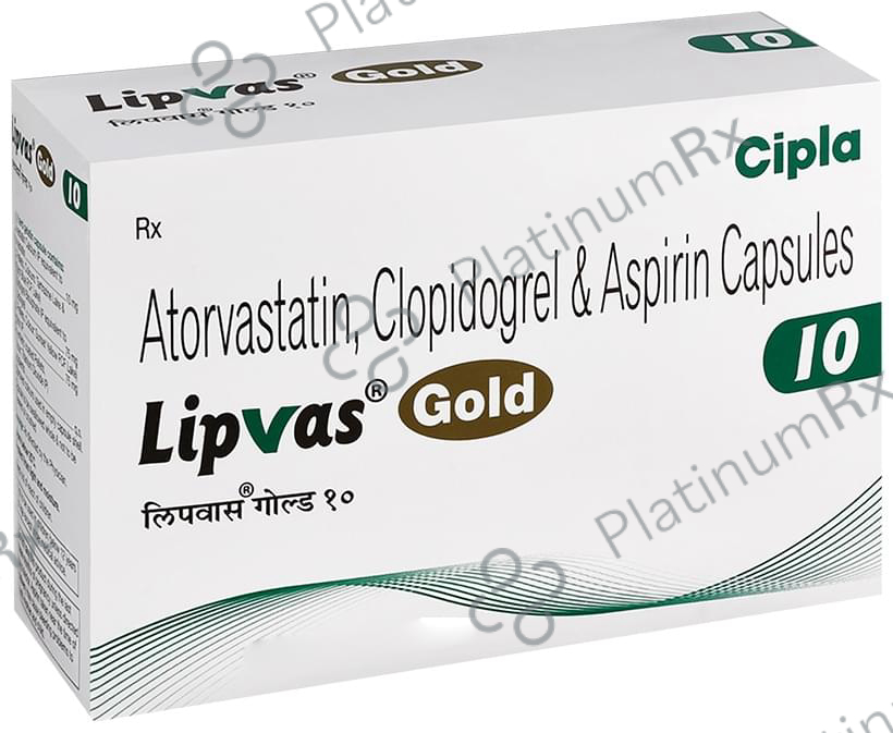 Lipvas Gold 10 Capsule