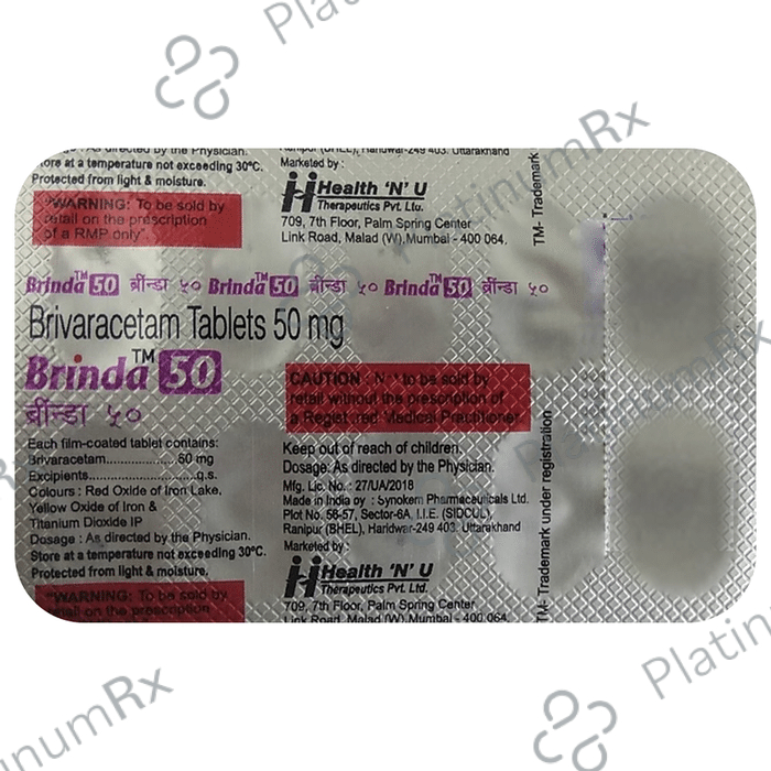 Brinda 50 Tablet