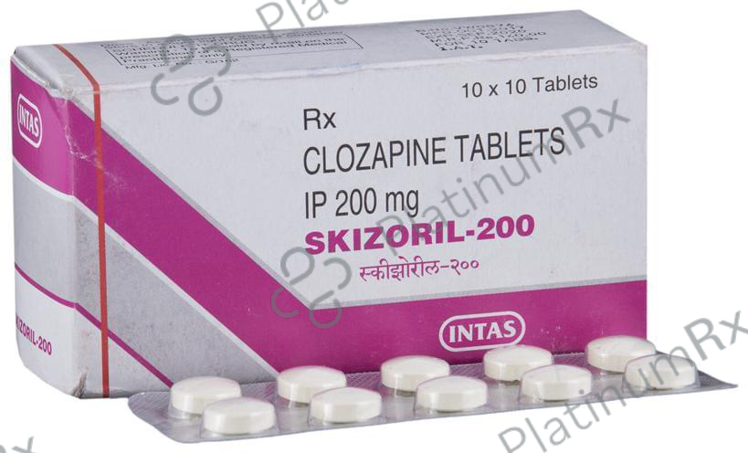 Skizoril 200mg Tablet 10s