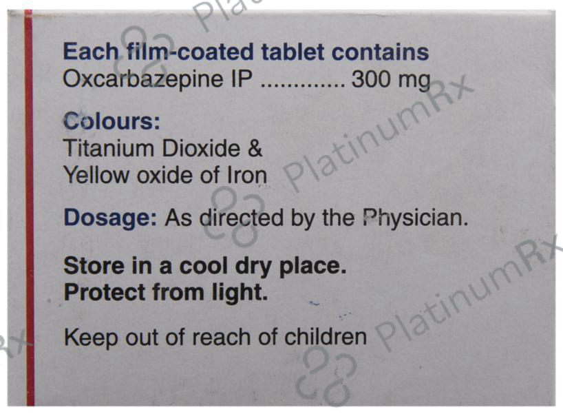 Oxcarb 300mg Tablet 10s