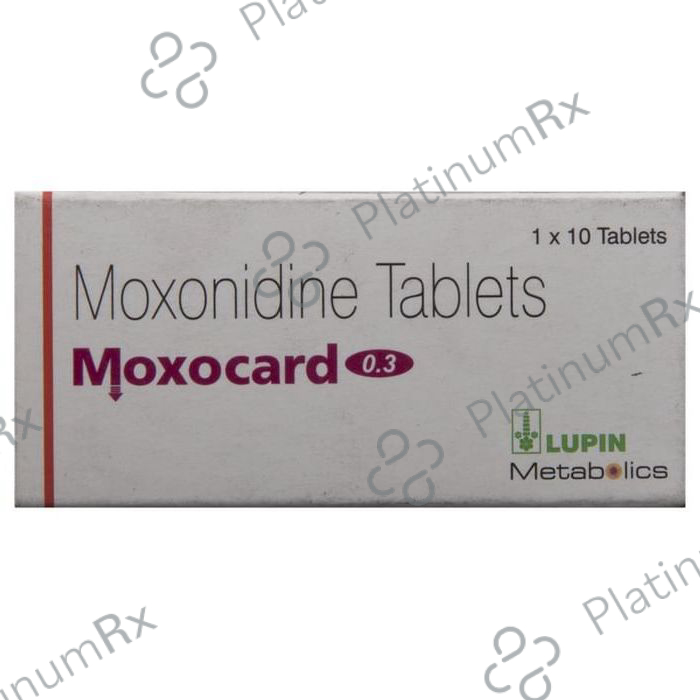 Moxocard 0.3mg Tablet 10s
