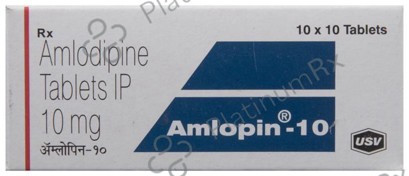 Amlopin 10mg Tablet 10s