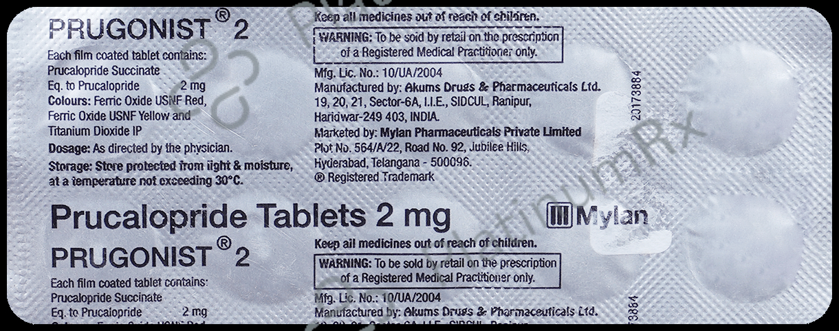 Prugonist 2mg Tablet 10s
