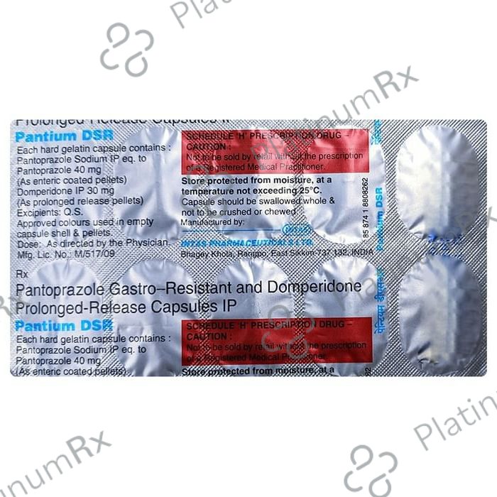 Pantium DSR 30/40mg Capsule PR 10s